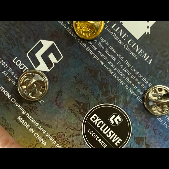 3piece collectible Pin set - Picture 3 of 3